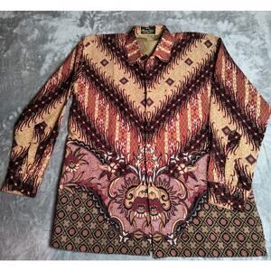 Raden Hadi Indonesian Batik Shirt - Size L